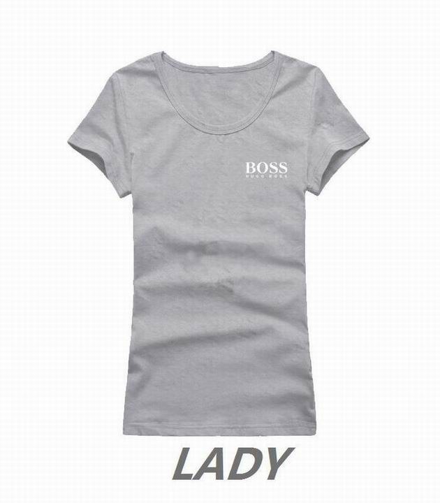 BOSS short round collar T woman S-XL-015